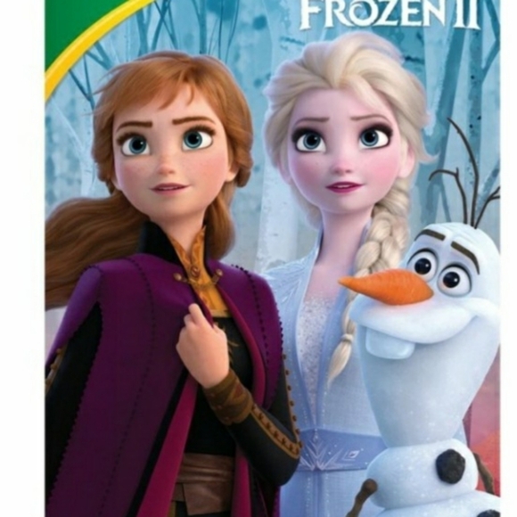 𝅺frozen Gaint Coloring Books w/ Eraseable Markers - Picture 1 of 4